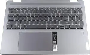 Lenovo Yoga 7 16ARP8 Arctic Grey Keyboard Palmrest Touchpad Assembly 5CB1L50401 Laptop Palmrest Touchpad Assembly
