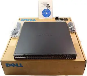 Powerconnect 7048 Dell 4 Sfp+ Ports 48 Gigabit RJ-45 Network Switch WN92N Network Switches & Management