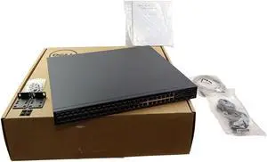 Powerconnect 6248 Dell 1U 4 SFP Port 48 Gigabit RJ-45 Network Switch GV590 Network Switches & Management