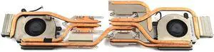 MSI Bravo 17 Thermal CPU GPU Cooling Heatsink FAN Assembly E32-2500591-A87 Laptop CPU Fans & Heatsinks