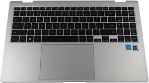 BA98-03252A_UB Samsung BOOK2 PRO 360 NP950QED Keyboard Palmrest Touchpad Assembly BA98-03252A Laptop Palmrest Touchpad Assembly