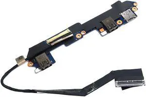 Dell Alienware X17 R1 Laptop USB TYPE-A Microsd Card Reader I/O Board CTWY7 I/O Boards- Video Audio USB IR DC TV PWR