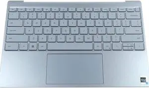 TKH4F_UB 0TKH4F Dell XPS 13 9315 Laptop Keyboard Palmrest Touchpad Assembly SKY Blue TKH4F Laptop Palmrest Touchpad Assembly