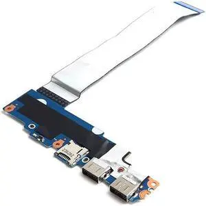 NB6380B_UB_V4 Lenovo Yoga 7 16IRL8 USB-A Microsd Card Reader I/O Board With Cable 5C50S25521 I/O Boards- Video Audio USB IR DC TV PWR