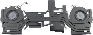 5YW78_UA 05YW78 Dell G15 5510 Laptop Black Thermal CPU GPU Cooling Heatsink FAN Assembly 5YW78 Laptop CPU Fans & Heatsinks