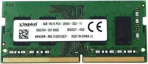9995704-007.A00G_UB Kingston 4GB 1RX16 DDR4 SO-DIMM 2666MHZ PC4-21300 1.2V Laptop Memory KKN2NM-MIE Laptop Memory