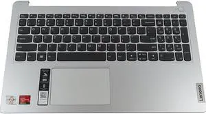 Lenovo Ideapad 1 15AMN7 82VG US Keyboard Palmrest Touchpad Assembly 5CB1J51275 Laptop Palmrest Touchpad Assembly