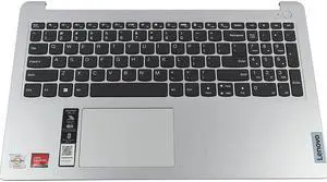 5CB1J51275_UC Lenovo Ideapad 1 15AMN7 82VG US Keyboard Palmrest Touchpad Assembly 5CB1J51275 Laptop Palmrest Touchpad Assembly