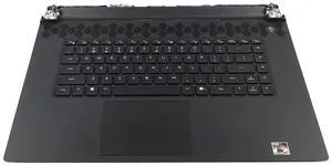 Dell Alienware M17 R5 R7 US Keyboard Palmrest Touchpad Assembly Black Vnrxh Laptop Palmrest Touchpad Assembly