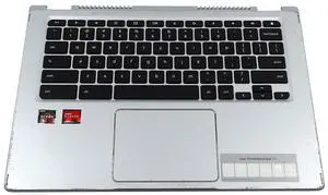 EAZBL00501029_UC Acer Chromebook CP514-1H N20Q2 English Keyboard Palmrest Assembly EAZBL00501029 Laptop Palmrest Touchpad Assembly