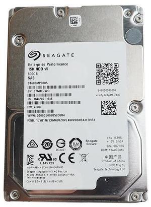ST600MP0005 Seagate 600GB 2.5" 15000RPM 128MB Cache SAS 12.0GB/S HDD 1MJ200-046 Hard Drives - SAS