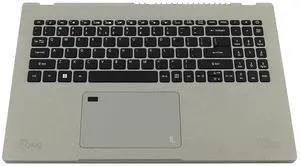 Acer Aspire Vero AV15-51 US Keyboard Palmrest Touchpad Assembly Gray AP756000110 Laptop Palmrest Touchpad Assembly