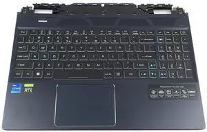 Acer Helios 300 PH315-55 N22C3 Keyboard Palmrest Touchpad Assembly AM3MQ000530 Laptop Palmrest Touchpad Assembly