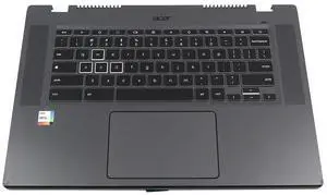 6B.KCWN7.023_UC Acer Chromebook 516GE CBG516-1H Keyboard Palmrest Touchpad Assembly 6B.KCWN7.023 Laptop Palmrest Touchpad Assembly
