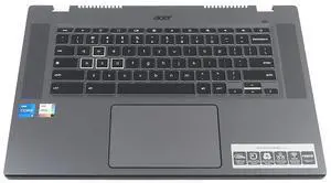 6B.KCWN7.023_UB Acer Chromebook 516 GE CBG516-1H Keyboard Palmrest Touchpad Assembly 6BKCWN7023 Laptop Palmrest Touchpad Assembly