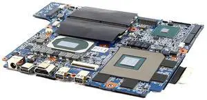 Laptop Motherboard Compatible Replacement Spare Part for Evoo LP10 Gaming Series Intel Core i7-10750H 2.6GHz SRH8Q Processor GeForce GTX1650Ti 4GB GDDR6