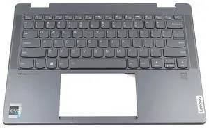 5CB1J02418_UC Lenovo Yoga 7 14IAL7 Latpop US Keyboard Palmrest Assembly 5CB1J02418 NO Touchpad Laptop Palmrest Touchpad Assembly