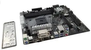 B450M PRO4-F Asrock AMD B450 Socket AM4 DDR4 DVI-D Hdmi Micro ATX Motherboard AMD Socket AM4 Motherboard
