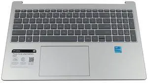 HP Pavilion 15-FD 15-FC Laptop Keyboard Palmrest Touchpad Assembly N36752-001 Laptop Palmrest Touchpad Assembly