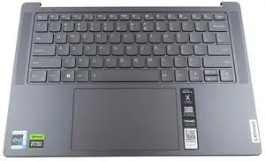 Lenovo Slim PRO 9 14IRP8 83BV US Keyboard Palmrest Touchpad Assembly 5CB1L49556 Laptop Palmrest Touchpad Assembly