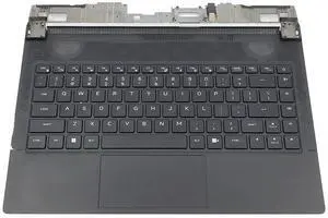 52P24_UC1 052P24 Dell Alienware X14 R1 Series Laptop US Keyboard Palmrest Touchpad Assembly 52P24 Laptop Palmrest Touchpad Assembly