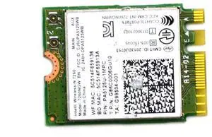 7260NGW HP Zbook 15 G2 Revolve 810 Intel Laptop Tablet Wifi Card 717379-001 Laptop Wireless Cards - Wifi