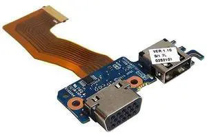 HP Elitebook 745 840 G3 Series Laptop USB-A VGA I/O Board With Cable 837846-001 I/O Boards- Video Audio USB IR DC TV PWR