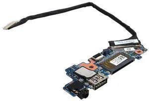 Dell Inspiron 16 7630 Laptop SD Card Reader USB-A Audio I/O Board W/ Cable T481V I/O Boards- Video Audio USB IR DC TV PWR
