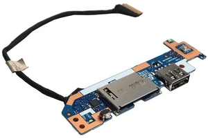 JS578/JV573 NS-E342 Lenovo Ideapad 3 15IAU7 82RK SD Card Reader USB-A I/O Board W/ Cable 5C50S25335 I/O Boards- Video Audio USB IR DC TV PWR JS578/JV573 NS-E342 Lenovo Ideapad 3 15IAU7 82RK SD Card Reader USB-A I/O Board W/ Cable 5C50S25335 I/O Boards- Video Audio USB IR DC TV PWR