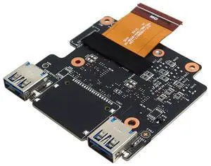 MS-1544A MSI Vector GP66 12U MS-1544 Series Laptop USB-A I/O Board W/ Cable 607-1544A-03S I/O Boards- Video Audio USB IR DC TV PWR