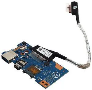 Samsung Galaxy Book NP750TDA Laptop USB-A SD Reader Audio I/O Board BA83-02475A I/O Boards- Video Audio USB IR DC TV PWR