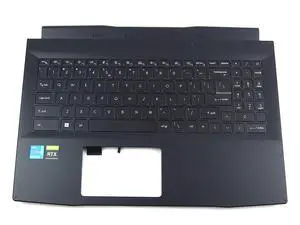 307-581C211-M77_UB MSI Creator M16 A11U US Keyboard Palmrest Assembly 307-581C211-M77 NO Touchpad Laptop Palmrest Touchpad Assembly