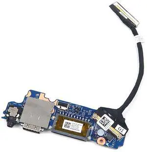 F1RDX_UB 0F1RDX Dell Inspiron 7420 7425 2-IN-1 USB SD Card Reader Audio I/O Board W/ Cable F1RDX I/O Boards- Video Audio USB IR DC TV PWR