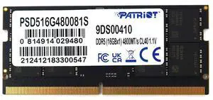 PSD516G480081S_UA Patriot 16GB DDR5 Sdram PC5-38400 4800MHZ 260-PIN Sodimm Memory PSD516G480081S Laptop Memory