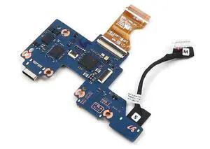 BA92-20205A_UB Samsung Chromebook XE930QCA USB-C I/O Board W/ Cables BA92-20205A BA41-02772A I/O Boards- Video Audio USB IR DC TV PWR