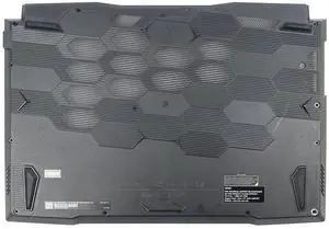 MSI Katana GF76 11U Series Laptop Bottom Base Cover Case Black 307-7L1D212-D37 Laptop Base Assembly