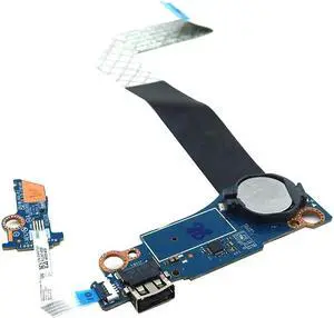 CAL73 LS-F612P Dell G3 3779 Laptop USB-A SD Card Reader I/O Board With Cable AND Power I/O Boards- Video Audio USB IR DC TV PWR