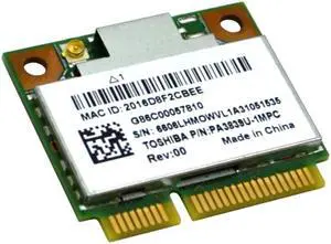 RTL8188CE Toshiba Satellite Realtek 802.11B/G/N BT3.0 Wifi Card PA3839U-1MPC Laptop Wireless Cards - Wifi