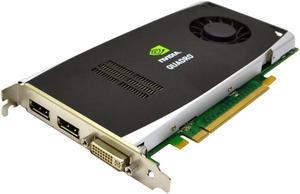Quadro FX1800 519296-001 HP Nvidia FX 1800 768MB GDDR3 2X DP DVI PCI-E Video Card USA PCI-EXPRESS Video Cards