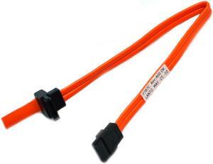 LOT OF 25 Dell Optiplex 9" Orange Sata HDD Hard Drive Optical Data Cable F787C Sata Cable Lots