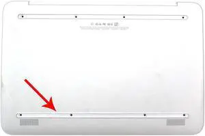 HP Stream 14-AX027CL Snow White Laptop Lower Bottom Base Case Cover 910176-001 Laptop Base Assembly - OEM