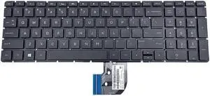 HPM15L8 490.08C07 Genuine HP Pavilion 15-BD English US Backlit Laptop Keyboard 907281-001 Laptop Keyboards - OEM