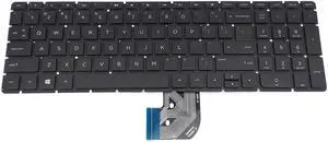 Genuine HP 15-AY 15-BA Black US English Laptop Keyboard PK131O24A00 V151802AS3 Laptop Keyboards