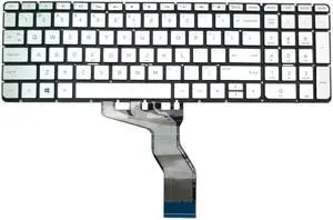HP Pavilion Notebook 17-AB Series Silver US English Laptop Keyboard 9ZNC8BQF01 Laptop Keyboards - OEM