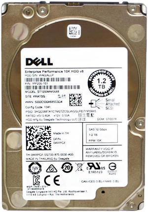 ST1200MM0088 Dell Seagate Enterprise Performance 10K.8 1.2TB 2.5" SAS Hard Drive Hard Drives - SAS