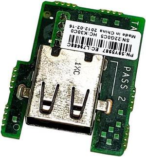Lenovo Bladecenter HX5 Embedded Hypervisor Server Internal USB Port Card 59Y5987 I/O Boards- Video Audio USB IR DC TV PWR