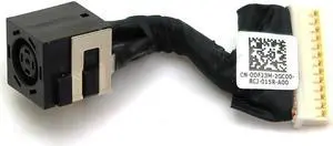 Genuine Dell Alienware AREA-51M Laptop DC-IN Power Jack Interface Cable DF23M Power Cables & Power Supply Cables