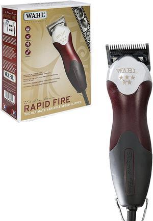 Wahl Professional 5 Star Rapid Fire - Model # 8233-200 - Red By Wahl Professional For Unisex - 1 Pc Kit Clipper  1 Pc Ki