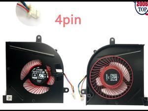 New CPU Cooling Fan For MSI GS63VR 6RF 7RF GS73VR Stealth Pro Red Blades  BS5005HS-U2F1
