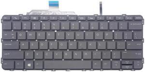 Laptop Backlit Keyboard for HP EliteBook Folio G1 850915-001 US layout Black Color